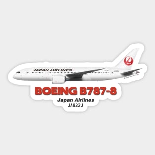 Boeing B787-8 - Japan Airlines Sticker